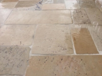AGED ANTIQUE DALLE DE BOURGOGNE, FAMOUS RECYCLED FRENCH STONE FLOORING, 3 CM THICK (1,2 inch) OPUS-PRICE CALL.+39-3389482831