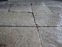 ANTIQUE RECLAIMED DALLE DE BOURGOGNE ANCIENT FLOORS EXQUISITE SURFACES OLD OR SALE).LIMESTONE FLAGSTONES OF RECOVERY,CUT TO 3 CM. THICKNESS  ANCIENT PAVING PAVES PAVE' TILE,(STOCK F