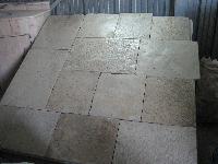 ANTIQUE RECLAIMED DALLE BOURGOGNE VERY STYLE OF OLD FRANCE,LIMESTONE FLAGSTONES FLOORS OF RECOVERY AGE 1700 ORIGINATE THEM CUT TO 3 CM./5 CM. AVAILABLE (GREAT STOCKS FOR EXPORT),THESE BEAUTIFUL FLOORING HAVE THE EXQUISITE SURFACES MUCH HOMOGENOUS COLOR BEIGE,(STOCKS FOR SALE).