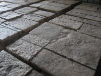 ANCIENT FLOORS IN RECOVERY STONE OF BOURGOGNE AGE OF 1200/1800,CUT A 5 CM.IN PALETT =10,54 M2 (GREAT STOCK 1000 M2 TO DISPOSITION).MATERIAUX ANCIENS,RECLAIMED ANTIQUE LIMESTONE
