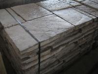 FLOORING OF RECOVERY IN OLD STONE OF BOURGOGNE CUT TO 5 CM.AGE 1700 ORIGINATE THEM,AVAILABLE IN WAREHOUSE 500 M2 IN STOCK.MATERIAUX ANCIENS OF RECOVERY
